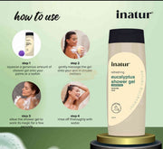 Inatur Eucalyptus Shower Gel - 400ml Shower Gel
