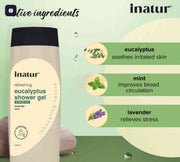 Inatur Eucalyptus Shower Gel - 400ml Shower Gel