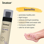 Inatur Foot Spray 100ml Foot Spray