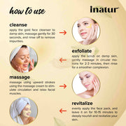 Inatur Gold Facial Kit (4x25g) Face Care