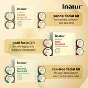 Inatur Gold Facial Kit (4x25g) Face Care