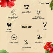 Inatur Hibiscus Hair Oil 100ml Hair Oil