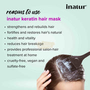 Inatur Keratin Hair Mask 200g Hair Mask
