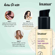 Inatur Keratin Hair Serum 50ml hair serum
