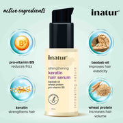 Inatur Keratin Hair Serum 50ml hair serum
