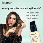 Inatur Keratin Hair Serum 50ml hair serum