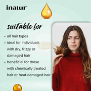 Inatur Keratin Hair Serum 50ml hair serum
