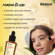 Inatur Kumkumadi Face Oil 12ml | Tailam with Ayurvedic Herbs Face Oil