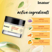 Inatur Kumkumadi Face Scrub 50g Face Scrub