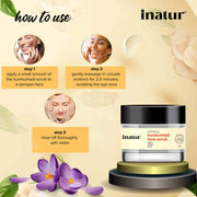 Inatur Kumkumadi Face Scrub 50g Face Scrub