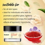 Inatur Kumkumadi Face Scrub 50g Face Scrub