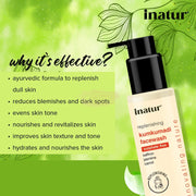 Inatur Kumkumadi Face Wash 100ml Face Wash