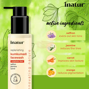 Inatur Kumkumadi Face Wash 100ml Face Wash