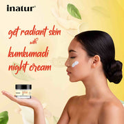 Inatur Kumkumadi Night Cream 50g Face Moisturizer