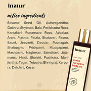 Inatur Maha Narayana Body Oil 200ml Body Oil