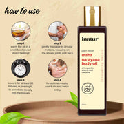 Inatur Maha Narayana Body Oil 200ml Body Oil