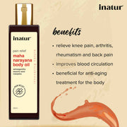 Inatur Maha Narayana Body Oil 200ml Body Oil