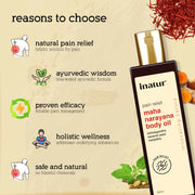 Inatur Maha Narayana Body Oil 200ml Body Oil