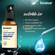 Inatur Niacinamide Face Serum 30ml Face Serum