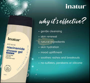 Inatur Niacinamide Shower Gel - 400ml Shower Gel