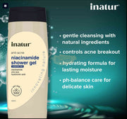 Inatur Niacinamide Shower Gel - 400ml Shower Gel