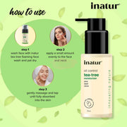 Inatur Oil Control Tea Tree Moisturizer 50ml Anti-Acne