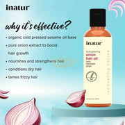 Inatur Onion Hair Oil 100ml Hair Oil