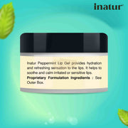 Inatur Peppermint Lip Gel 10g Lip Moisturizer