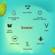 Inatur Peppermint Lip Gel 10g Lip Moisturizer