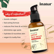 Inatur Retinol Face Serum 30ml Face Serum