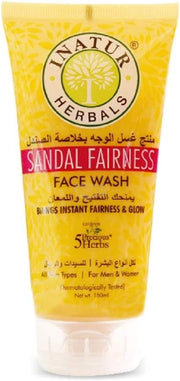 Inatur Sandal Face Wash 150ml Face Wash