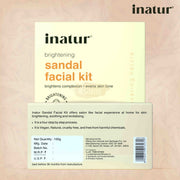 Inatur Sandal Facial Kit (4x25g) Face Care
