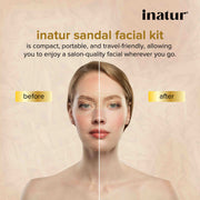 Inatur Sandal Facial Kit (4x25g) Face Care