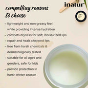 Inatur Shea Butter Lip Balm Lip Moisturizer