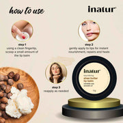 Inatur Shea Butter Lip Balm Lip Moisturizer