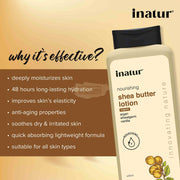 Inatur Shea Butter Lotion 400ml Body Lotion