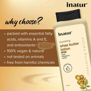 Inatur Shea Butter Lotion 400ml Body Lotion