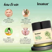 Inatur Tea Tree Face Pack Anti-Acne