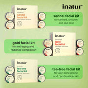 Inatur Tea Tree Facial Kit (4x25g) Face Care