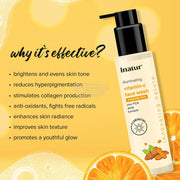 Inatur Vitamin C Face Wash 100ml Face Wash