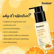 Inatur Vitamin C Sunscreen with SPF50 Sunscreen