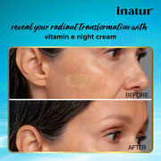 Inatur Vitamin E Night Cream 50g Face Moisturizer