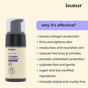 Inatur Collagen Foaming Face Wash 100ml