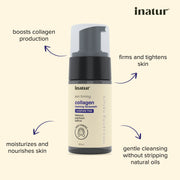 Inatur Collagen Foaming Face Wash 100ml