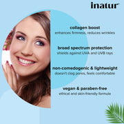 Inatur Collagen Sunscreen with SPF30