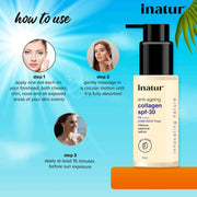 Inatur Collagen Sunscreen with SPF30