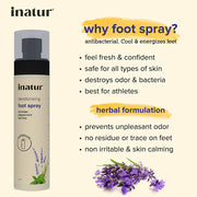 Inatur Foot Spray 100ml