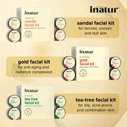 Inatur Gold Facial Kit (4x25g)