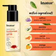 Inatur Kumkumadi Sunscreen with SPF30 50ml