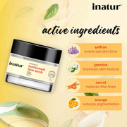 Inatur Kumkumadi Face Scrub 50g